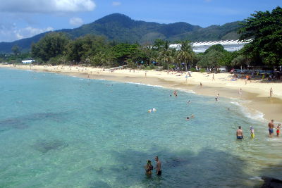 Пляж Карон рядом с нашим отелем Phuket Island View